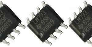 5x LM393 SOP8 Dual Voltage Differential Comparator IC LM393DR Surface Mount