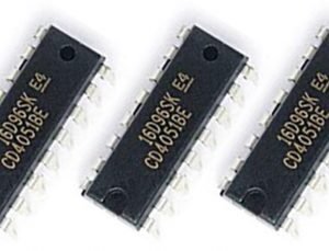 5 x CD4051 DIP16 CMOS Single 8-Channel Analog Multiplexer/Demultiplexer Through