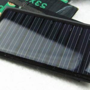 Polycrystalline Solar Panel Cell 5V 30mA 0.15W 53mm x 30mm DIY LED Garden Light