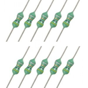 10 x Inductor Coil Axial 1/4W Choke 1uH to 1mH Fixed Inductors Choose Value