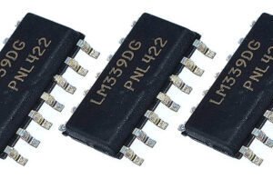 5 x LM339 SOP14 Quad Differential Comparator Low Power Surface Mount