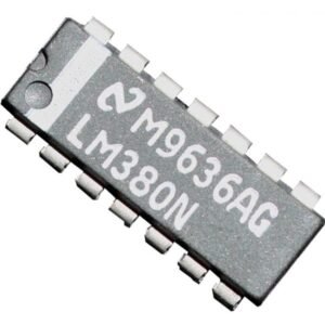 LM380N DIP14 Audio Power Amplifier IC 2.5W Amp Through Hole DIY HiFi Projects UK