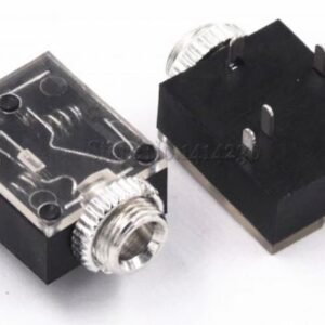 2 x 3.5mm Audio Stereo Headphone Socket Female 5 Pin PJ-324M PCB Panel Mount