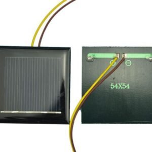 Polycrystalline Solar Panel Cell 2V 130mA 0.26W 54mm x 54mm Square DIY LED Garde