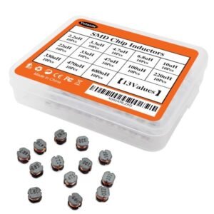 130PCS CD54 SMD Power Inductor Kit 2.2uH–680uH DC-DC Converter DIY Assortment