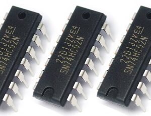 5 x SN74HC02N Quad 2 Input NOR Gate IC DIP14 CMOS Logic Through Hole 2V to 6V UK