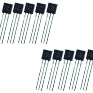 10 x MPSA42 NPN High Voltage Transistor TO-92 300V 500mA Silicon UK