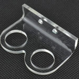 HC-SR04 Ultrasonic Sensor Clear Acrylic Mounting Bracket Smart Car Robot Chassis