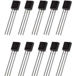 10 x 2N3906 PNP Bipolar General Purpose Transistors TO-92 Audio Signal Driver