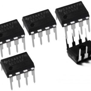 5 x NE555P DIP8 Single Bipolar Timer IC Classic 555 Timer Chip Through Hole