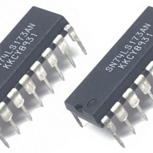 2 x SN74LS173AN 4-Bit D-Type Register IC DIP16 3 State Outputs Through Hole UK