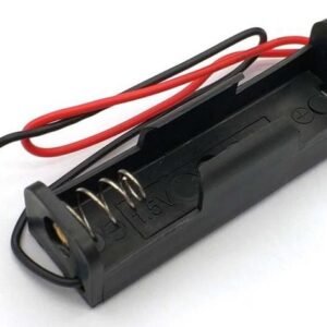 Single AA Battery Holder with 150mm Leads 1.5V Battery Box with Wire Connections