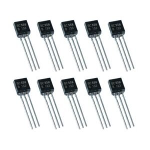 10 x BC558 PNP Transistor BC558B TO-92 General Purpose Audio Amplifier Low Noise