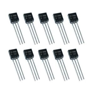 10 x BC546 NPN Transistor BC546B TO-92 General Purpose Audio Amplifier Low Noise
