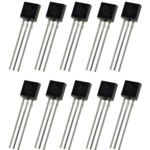 10 x 2N2222 NPN Transistors TO-92 General Purpose Bipolar BJT UK