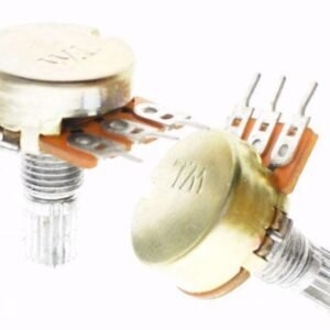 2 x Linear Potentiometer Single Turn Mono Variable Resistor Panel Mount 1k to 1M