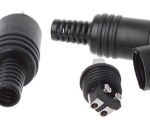 4 x 2 Pin DIN Male Speaker Plugs HiFi Stereo Audio Connectors Screw Terminal UK