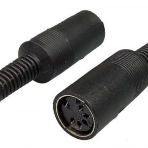 Pair Female 5 Pin DIN Socket Connector Audio Video Vintage HiFi Radio
