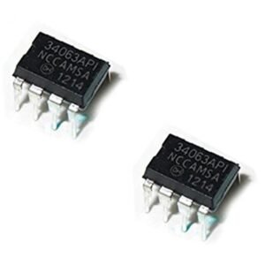 2 x MC34063A DIP8 1.5A Step-Up/Down/Inverting Switching Regulator Through Hole