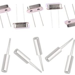 5 x Quartz Crystal Oscillator Resonators HC49/4H Through Hole Select Frequency
