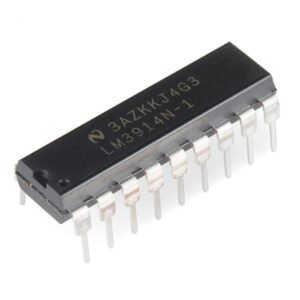 1 x LM3914 DIP18 Dot Bar Graph LED Display Driver VU Meter Battery Level Indicat