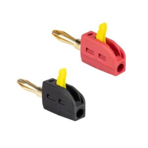 4mm Banana Plugs Quick Connect 24K Gold Plated Solderless HiFi Speaker Test Lead