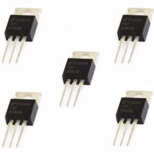 5 x FQP30N06 60V N-Channel Enhancement Mode Power MOSFET TO-220 P30N06