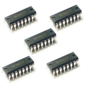 5 x SN74HC157N DIP16 Quad 2-Line to 1-Line Data Selector / Multiplexer ICs