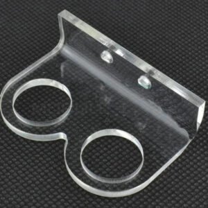 HC-SR04 Ultrasonic Sensor Clear Acrylic Mounting Bracket