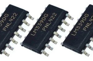 5 x LM339 SOP14 Quad Differential Comparator Low Power Surface Mount