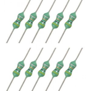 10 x Inductor Coil Axial 1/4W Choke 1uH to 1mH Fixed Inductors Choose Value