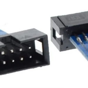 USBASP 10 to 6 Pin Adapter Board AVRISP STK500 Programmer Converter for ATMEL