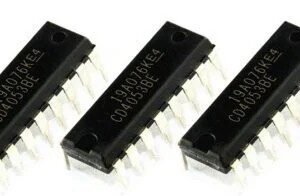 5x CD4053 DIP16 CMOS Triple 2-Channel Analogue Multiplexer / Demultiplexer ICs