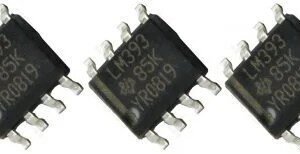 5x LM393 SOP8 Dual Voltage Differential Comparator IC LM393DR Surface Mount