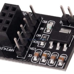 NRF24L01 Wireless Transceiver Socket Adapter Board 8 Pin 3.3V Regulator