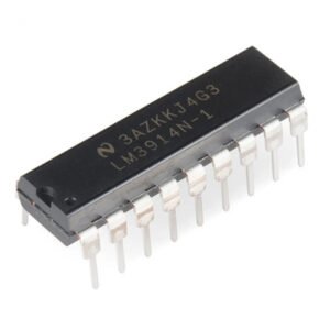 1 x LM3914 DIP18 Dot Bar Graph LED Display Driver VU Meter Battery Level Indicator