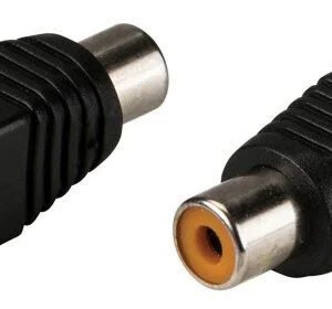 Pair RCA Female to Screw Terminal Connectors Phono Socket for Audio CCTV UTP