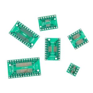 30PCS SMD to DIP Adapter PCB Board Kit SOP8/14/16/20/24/28 SOIC TSSOP MSOP