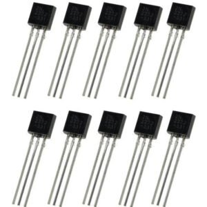 10 x 2N2222 NPN Transistors TO-92 General Purpose Bipolar BJT UK
