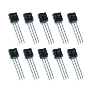 10 x BC558 PNP Transistor BC558B TO-92 General Purpose Audio Amplifier Low Noise