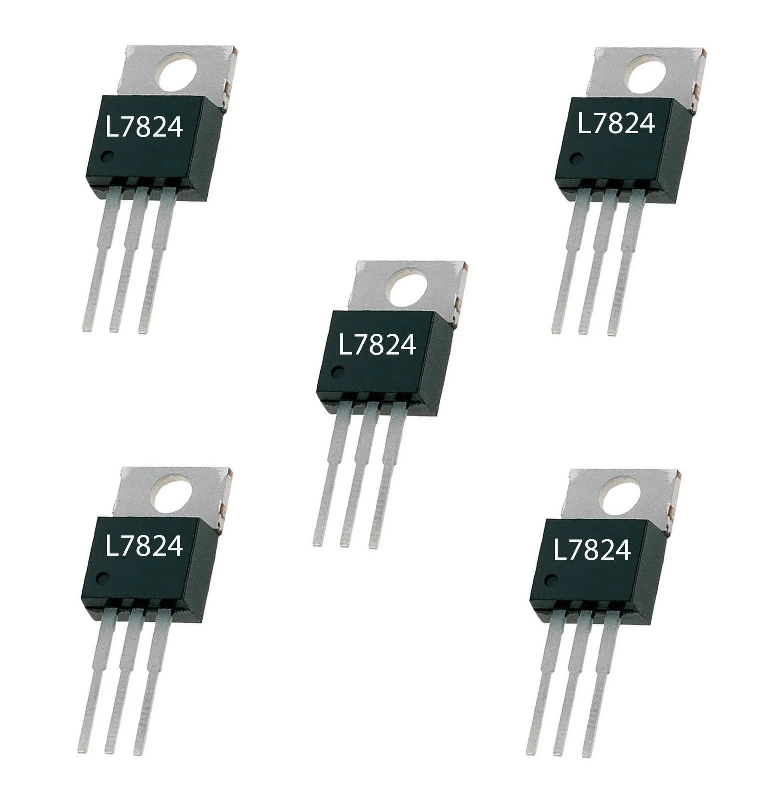 5 x L78XX Voltage Regulator ICs TO-220 5V 6V 8V 9V 10V 12V 15V 18V 24V Linear - Image 12