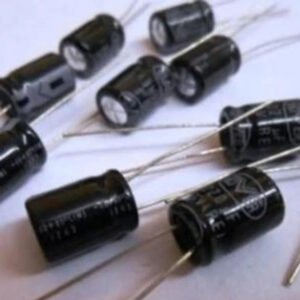 5 x Nover Electrolytic Capacitors 100µF 25V 85° RE Series Through Hole PCB