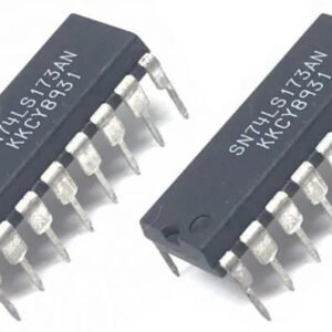 2 x SN74LS173AN 4-Bit D-Type Register IC DIP16 3 State Outputs Through Hole UK