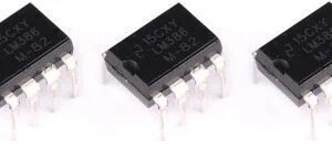 5 x LM386 DIP8 Low Voltage Audio Power Amplifier IC Through Hole LM386N
