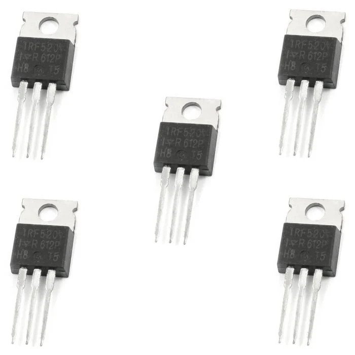5 x IRF520N N-Channel HEXFET Power MOSFET Transistor Fast Switching TO-220