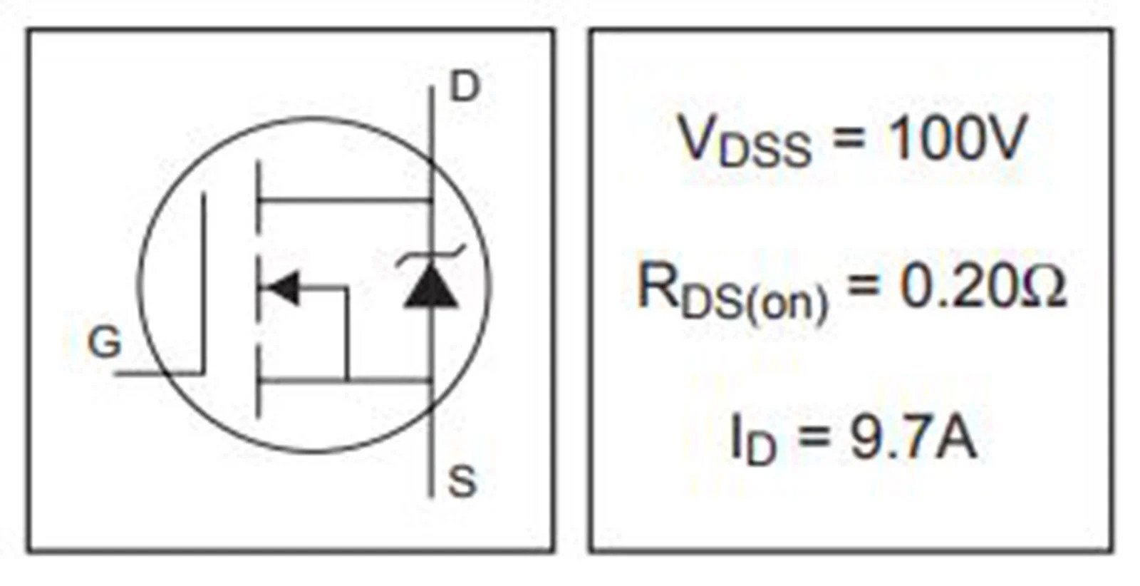 5 x IRF520N N-Channel HEXFET Power MOSFET Transistor Fast Switching TO-220 - Image 4