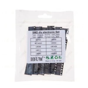 100pcs SMD IC Circuit Set SOP-8 10 Values NE555 LM358 MC34063 LM393 LM386 LM1458