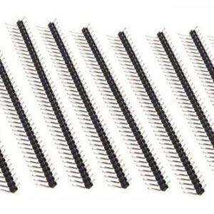 10 x 40 Pin Right Angle Male Header Strips 2.54mm Pitch Single Row Breakaway UK