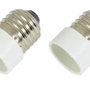 4 x E27 to E14 Lamp Holder Adapter Screw Converter Bulb Socket Reducer 401.096UK