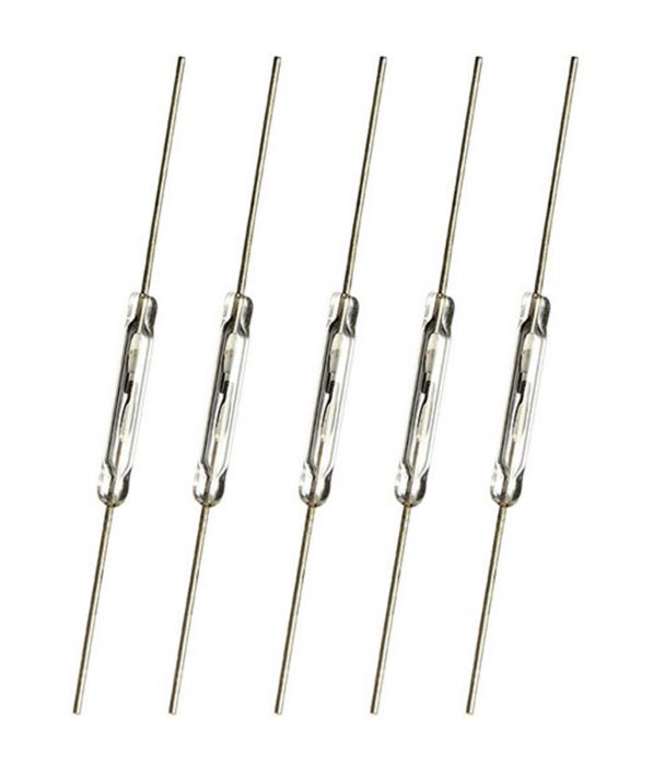10 x 14mm Magnetic Induction Glass Reed Switch Pipe MagSwitch Normally Open 10W